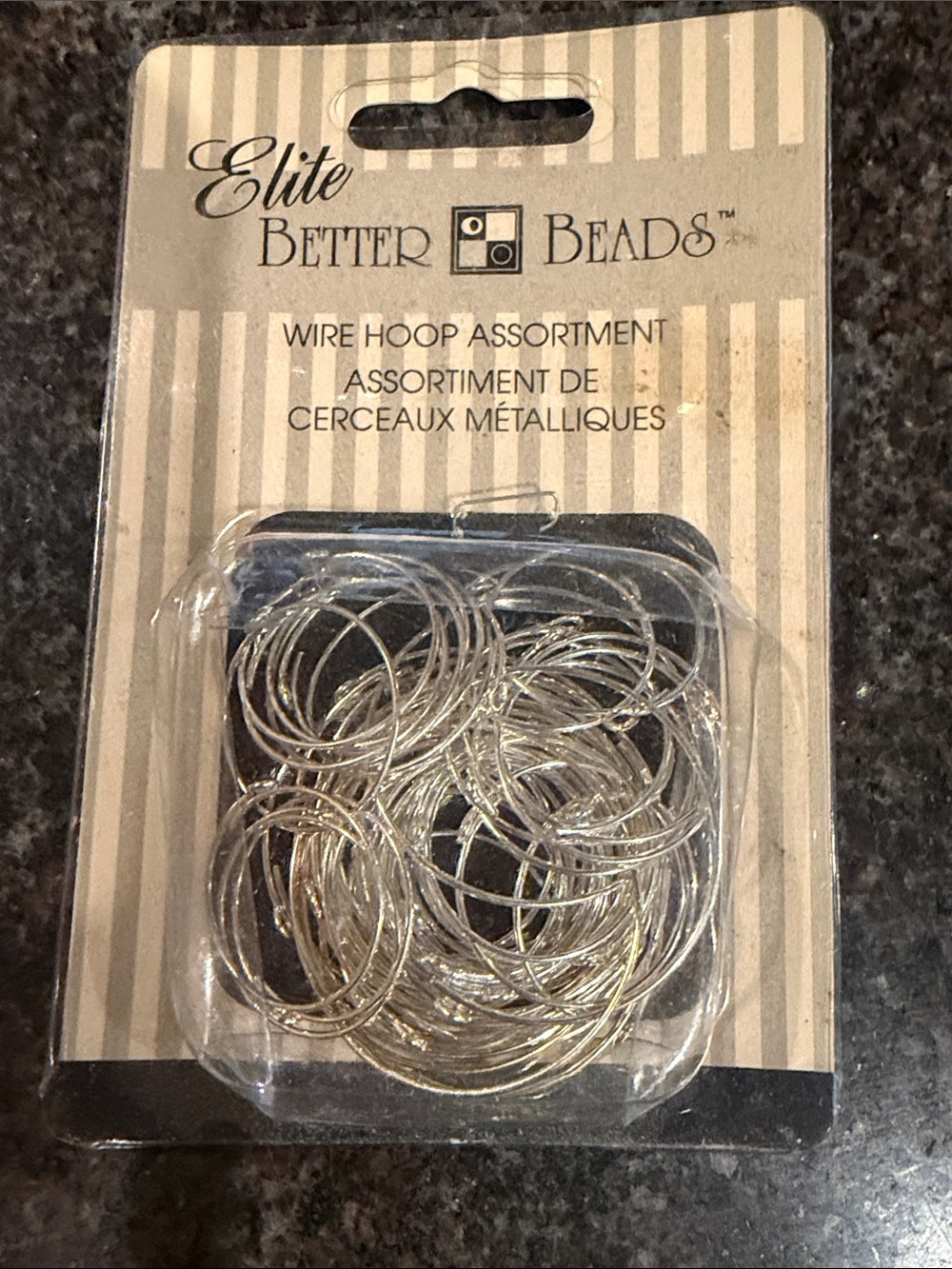 Silver Wire Hoop Earrings Assortment